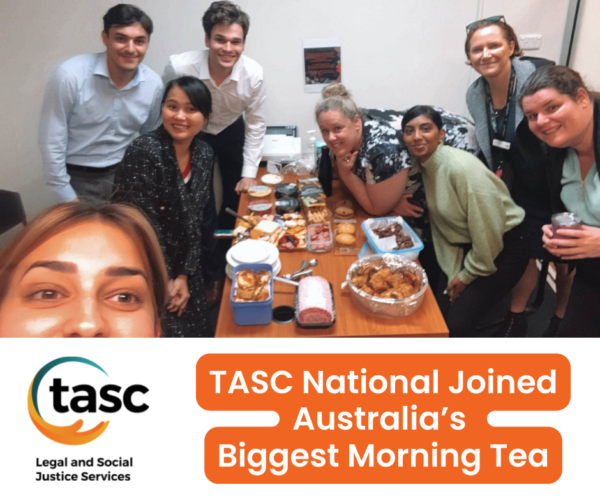 TASC National joined Australia’s Biggest Morning Tea