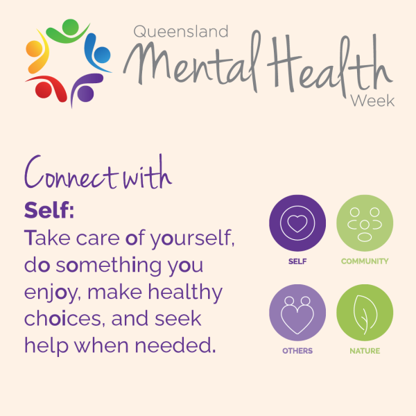 Mental Health Week – Today’s Theme: Connecting with Self